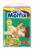 Отзывы Molfix подгузники 4 (7-18 кг) 80 шт.