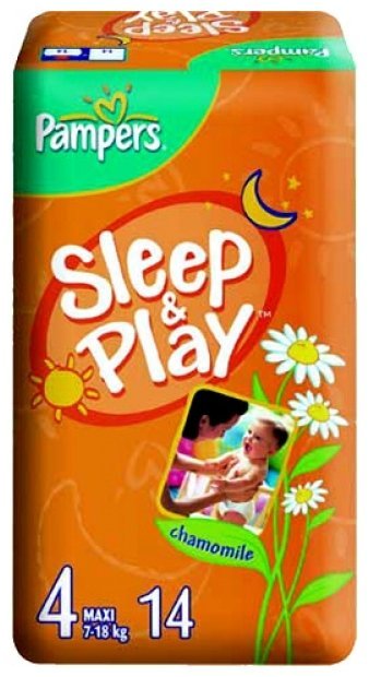 Отзывы Pampers подгузники Sleep&Play 4 (7-18 кг) 14 шт.