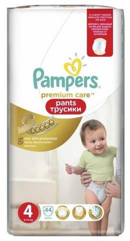 Отзывы Pampers Premium Care трусики 4 (9-14 кг) 44 шт.