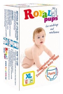 Отзывы Royal Pups трусики XL (11+ кг) 14 шт.