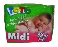 Отзывы Toto подгузники M (5-10 кг) 32 шт.