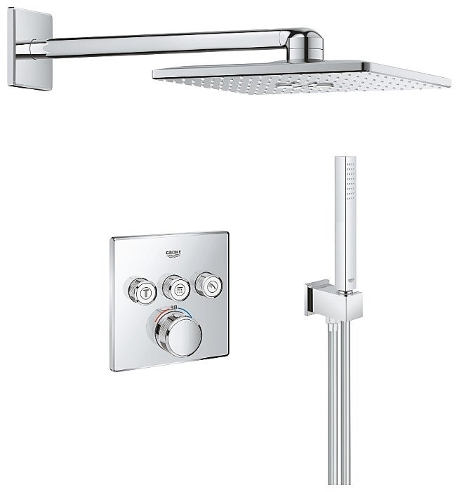 Отзывы Grohe Rainshower SmartActive Cube 34706000