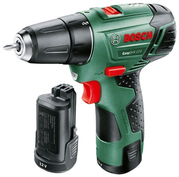 Отзывы Bosch EasyDrill 12-2 2.5Ah x2 Case