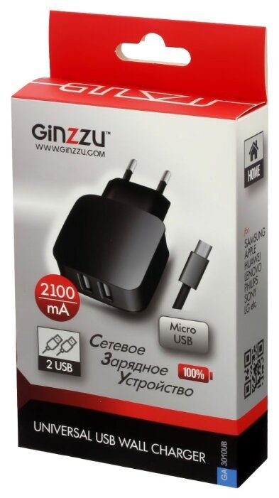 Отзывы Ginzzu GA-3010UB