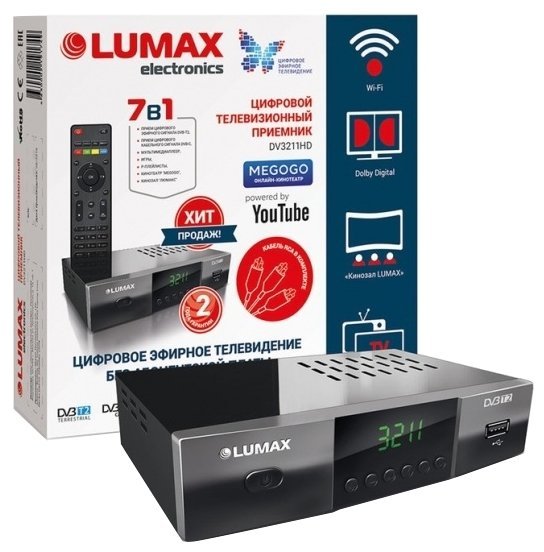 Отзывы LUMAX DV-3211HD