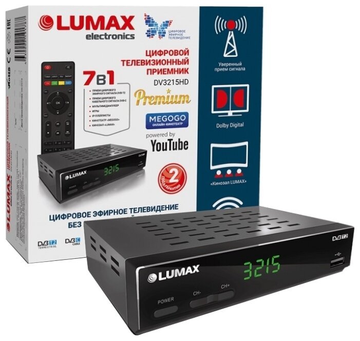 Отзывы LUMAX DV-3215HD