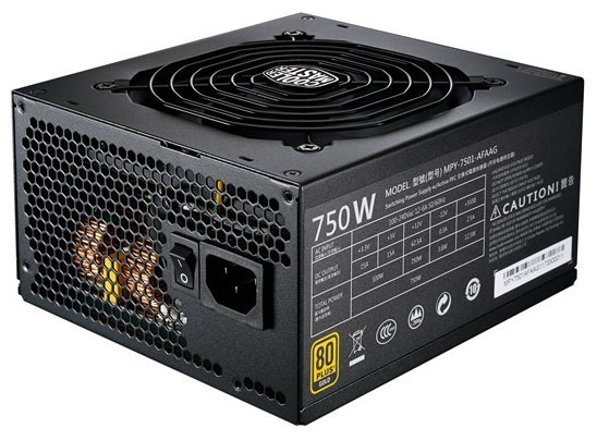 Отзывы Cooler Master MWE Gold Full Modular 750W