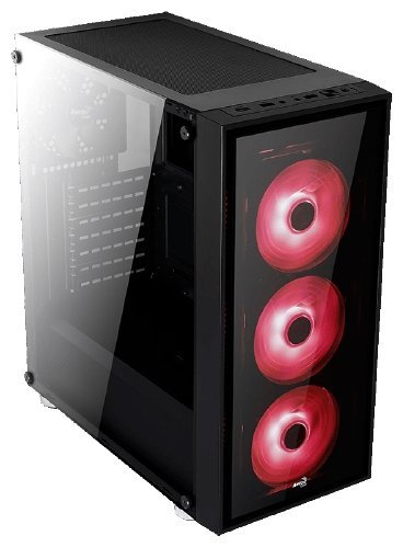 Отзывы AeroCool Quartz Black/red