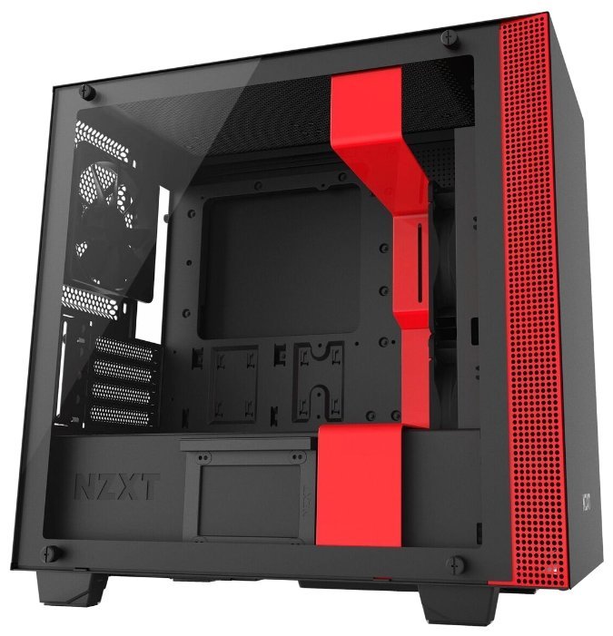 Отзывы NZXT H400i Black/red