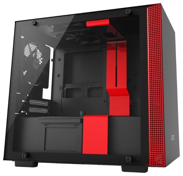 Отзывы NZXT H200 Black/red