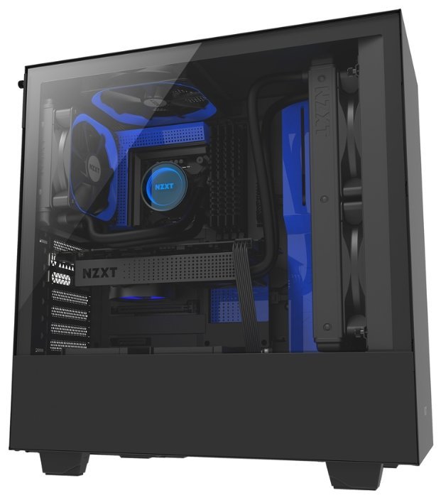 Отзывы NZXT H500 Black/blue