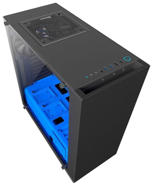 Отзывы NZXT S340 Elite Black/blue