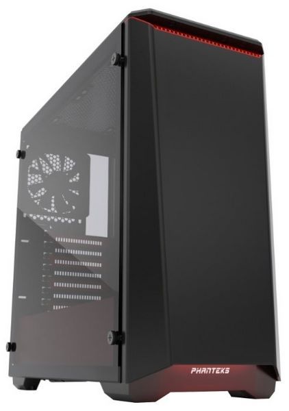 Отзывы Phanteks Eclipse P400S Tempered Glass Black/red