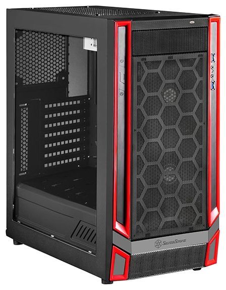 Отзывы SilverStone RL05BR-W Black/red