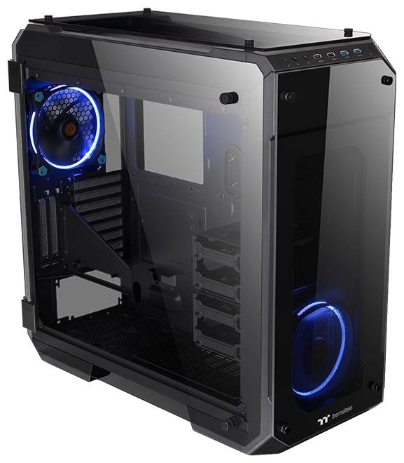 Отзывы Thermaltake View 71 Tempered Glass CA-1I7-00F1WN-00 Black