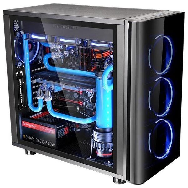 Отзывы Thermaltake View 31 Tempered Glass CA-1H8-00M1WN-00 Black