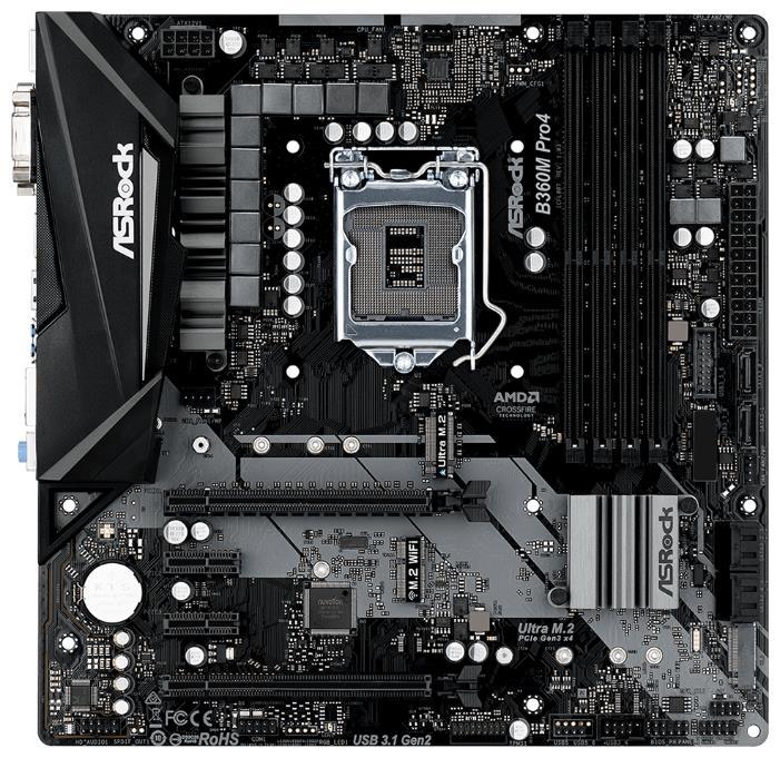 Отзывы ASRock B360M Pro4