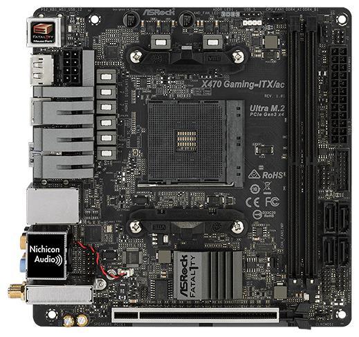 Отзывы ASRock Fatal1ty X470 Gaming-ITX/ac