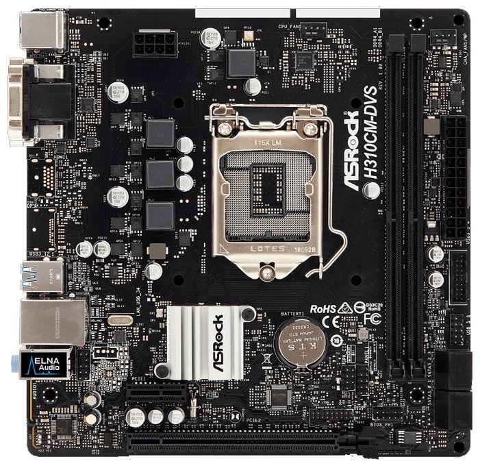 Отзывы ASRock H310CM-DVS