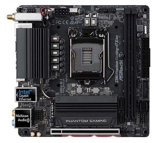 Отзывы ASRock Z390 Phantom Gaming-ITX/ac