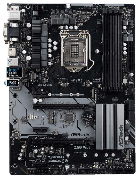 Отзывы ASRock Z390 Pro4