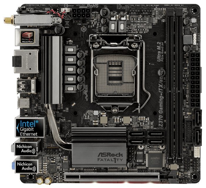 Отзывы ASRock Fatal1ty Z370 Gaming-ITX/ac