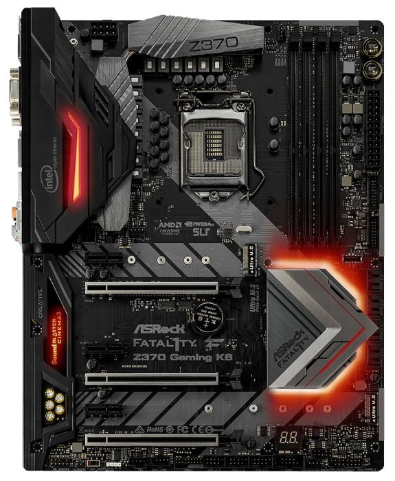 Отзывы ASRock Fatal1ty Z370 Gaming K6