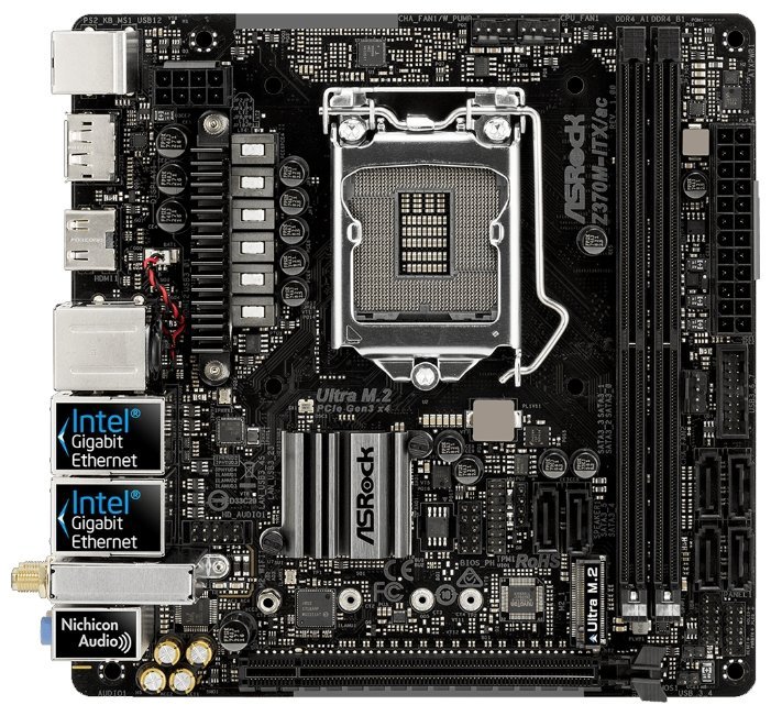 Отзывы ASRock Z370M-ITX/ac