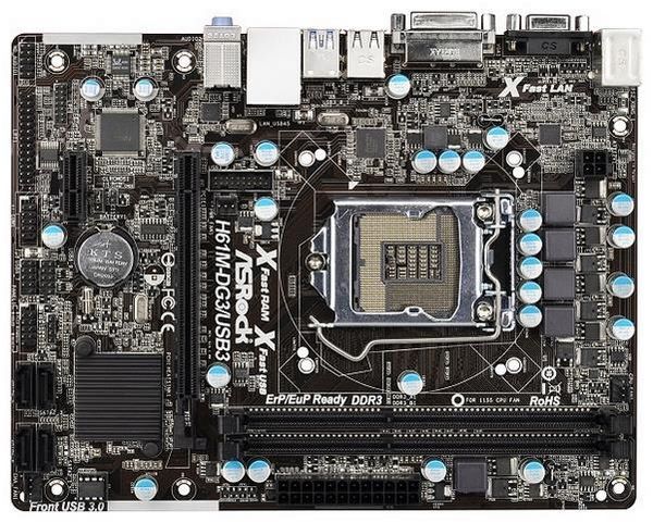 Отзывы ASRock H61M-DG3/USB3