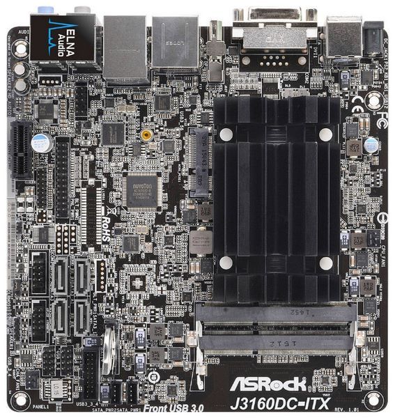 Отзывы ASRock J3160DC-ITX