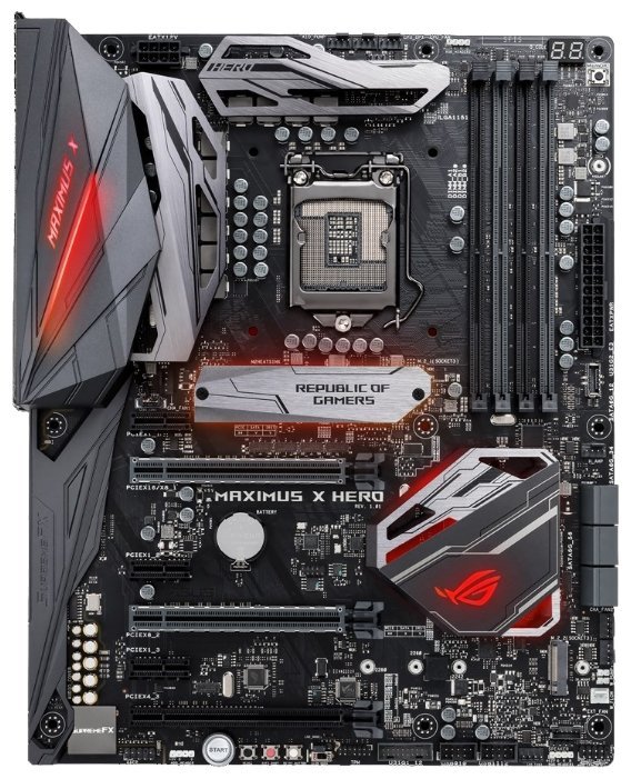 Отзывы ASUS ROG MAXIMUS X HERO