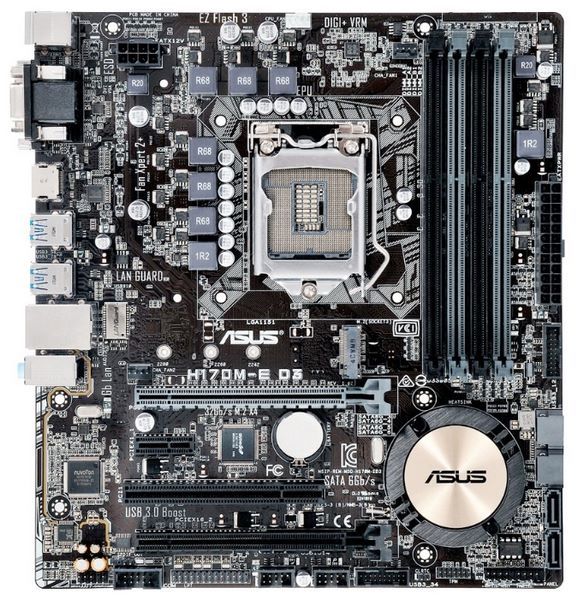 Отзывы ASUS H170M-E D3