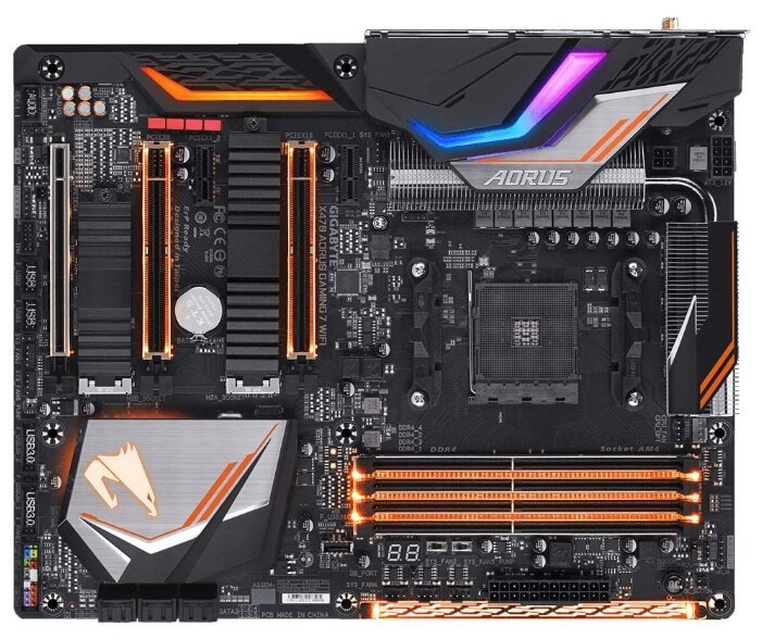 Отзывы GIGABYTE X470 AORUS GAMING 7 WIFI (rev. 1.1)