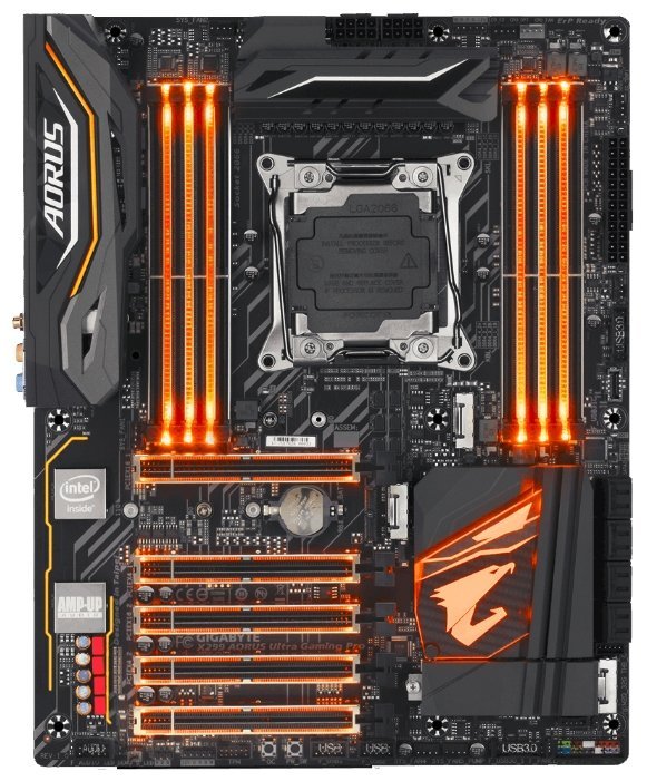 Отзывы GIGABYTE X299 AORUS Ultra Gaming Pro (rev. 1.0)