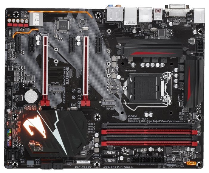 Отзывы GIGABYTE Z370 AORUS Gaming K3 (rev. 1.0)