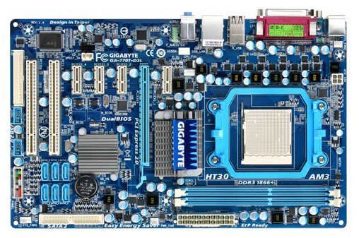 Отзывы GIGABYTE GA-770T-D3L (rev. 1.x)