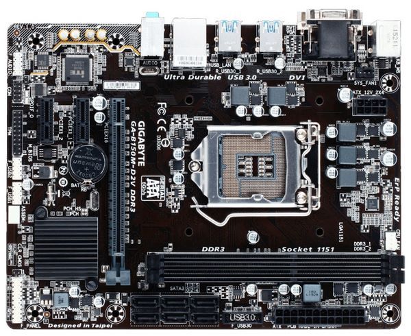 Отзывы GIGABYTE GA-B150M-D2V DDR3 (rev. 1.0)