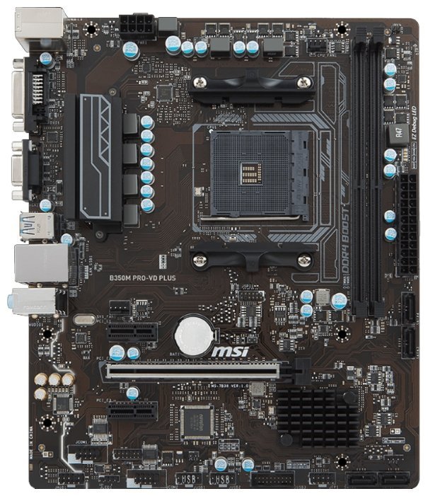 Отзывы MSI B350M PRO-VD PLUS