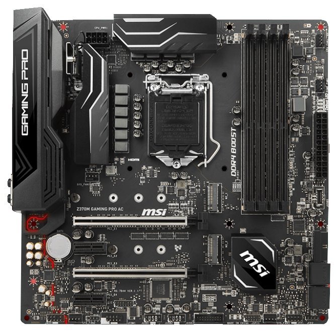 Отзывы MSI Z370M GAMING PRO AC