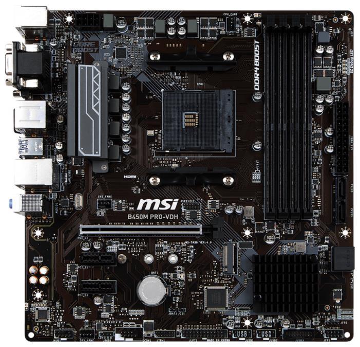 Отзывы MSI B450M PRO-VDH