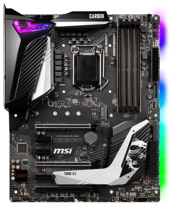 Отзывы MSI MPG Z390 GAMING PRO CARBON