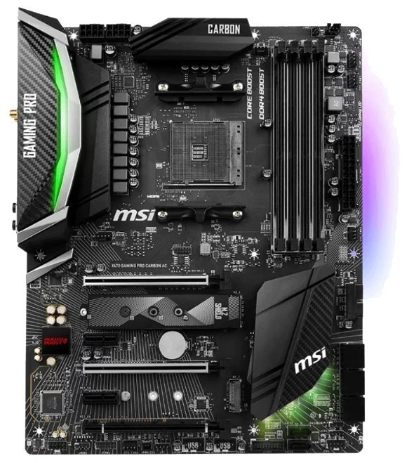 Отзывы MSI X470 GAMING PRO CARBON