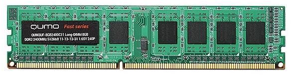 Отзывы Qumo DDR3 2400 DIMM 8Gb