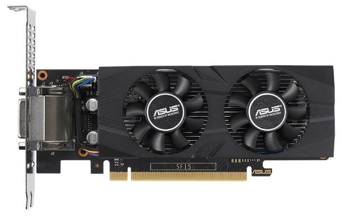 Отзывы ASUS GeForce GTX 1050 Ti 1303MHz PCI-E 3.0 4096MB 7008MHz 128 bit DVI HDMI HDCP OC Low Profile