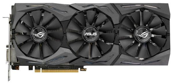 Отзывы ASUS GeForce GTX 1080 1695Mhz PCI-E 3.0 8192Mb 11010Mhz 256 bit DVI 2xHDMI HDCP Strix OC