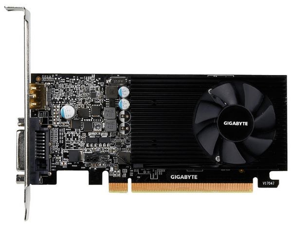 Отзывы GIGABYTE GeForce GT 1030 1252Mhz PCI-E 3.0 2048Mb 6008Mhz 64 bit DVI HDMI HDCP Low Profile