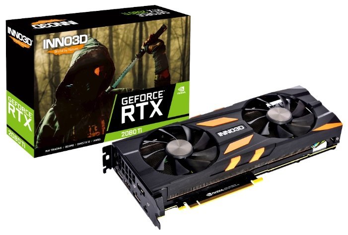 Отзывы Inno3D GeForce RTX 2080 Ti 1590MHz PCI-E 3.0 11264MB 14000MHz 352 bit HDMI HDCP X2 OC