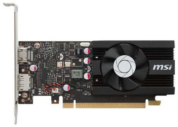 Отзывы MSI GeForce GT 1030 1265Mhz PCI-E 3.0 2048Mb 6008Mhz 64 bit HDMI HDCP LP OC