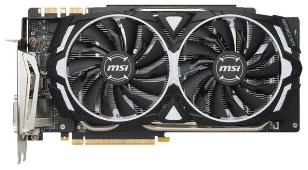 Отзывы MSI GeForce GTX 1080 Ti 1531Mhz PCI-E 3.0 11264Mb 11016Mhz 352 bit DVI 2xHDMI HDCP Armor OC