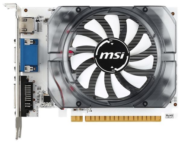 Отзывы MSI GeForce GT 730 1006Mhz PCI-E 2.0 2048Mb 5000Mhz 64 bit DVI HDMI HDCP V1